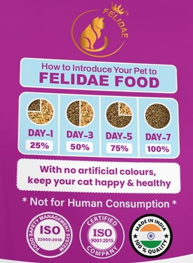 Akira FELIDAE Kitten |No by Products |Real Ocean Fish | Fresh Ingredients | All Breed Cat Food |Complete Balanced Food| (Ocean Fish & Milk) 1.1KG - Image 4